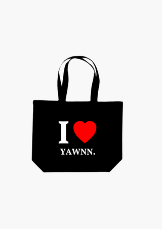 I Love YAWNN. Tote Bag